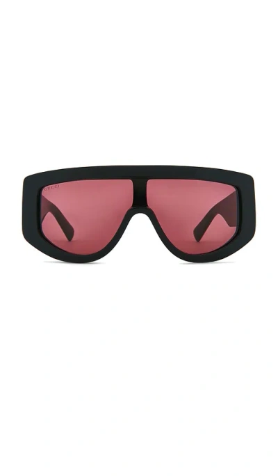 Gucci Mask Sunglasses In Multi