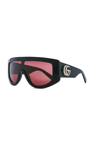 Gucci Mask Sunglasses In Multi