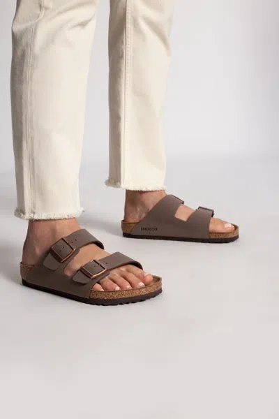 Birkenstock ‘arizona Bs' Slides In Brown