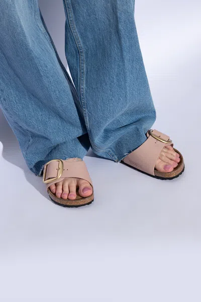 Birkenstock ‘madrid Big Buckle' Slides In Pink