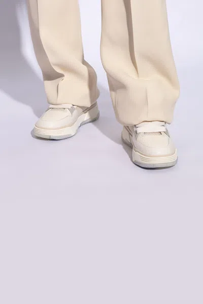 Amiri Ma1 Sneakers In Leather And Fabric In White