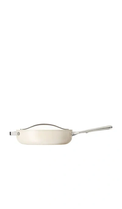 Caraway 4.5 Quart Non-stick Ceramic Saute Pan In White