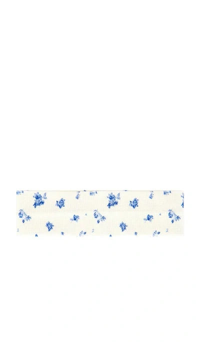 Wellbeing + Beingwell Sable Headband In Blue
