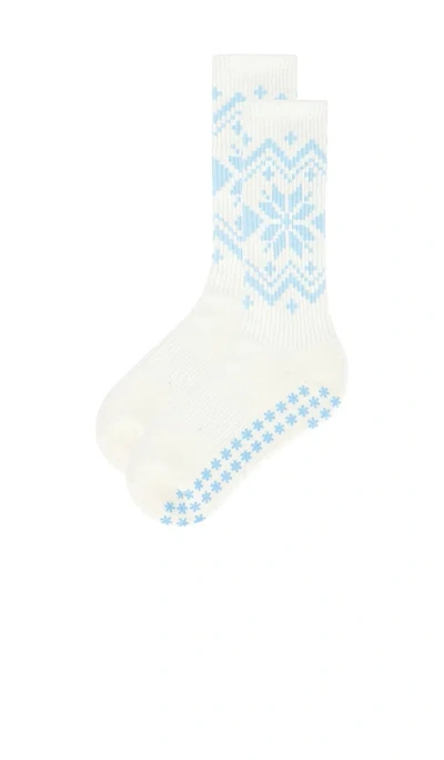 Wellbeing + Beingwell Fair Isle Grip Sock