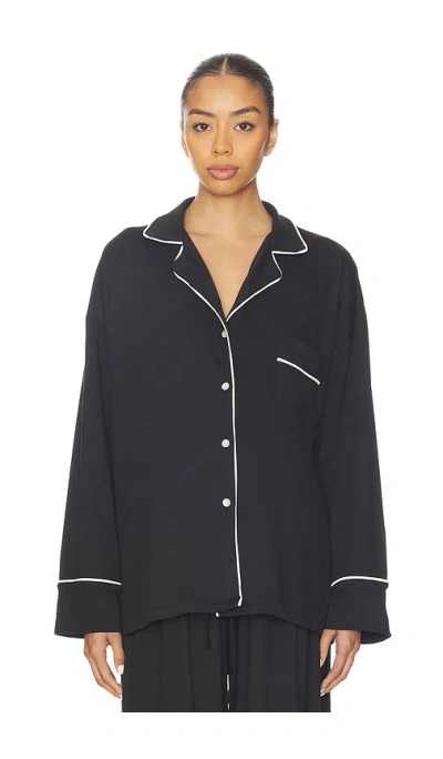 Bumpsuit The Cloud Sleep Long Sleeve Top In Black