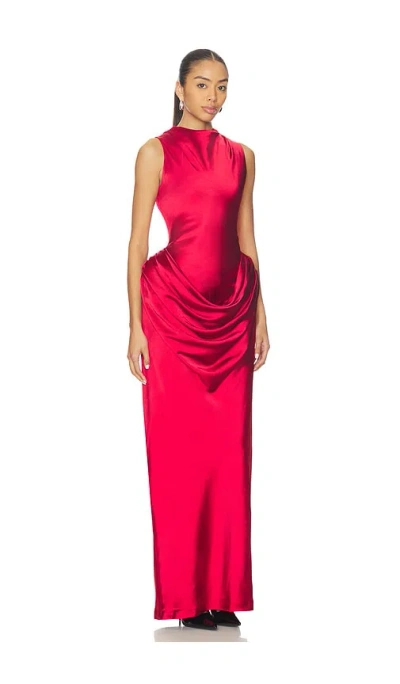 Et Ochs Genevieve Gown In Red