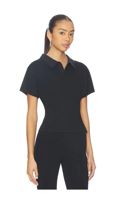 Eb Denim Eero Polo Tee In Black