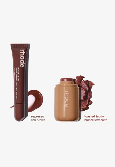 Rhode The Duos Toasted Teddy + Espresso In Multi