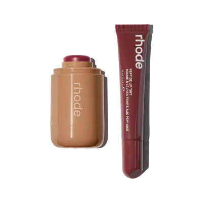 Rhode The Duos Date Cake + Pbj In Burgundy