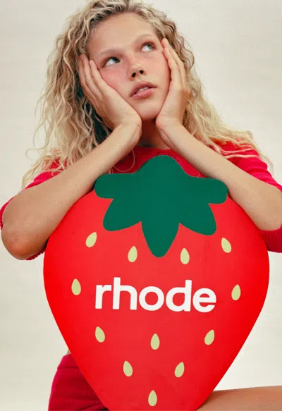 Rhode Peptide Lip Treatment Strawberry Glaze In Multi