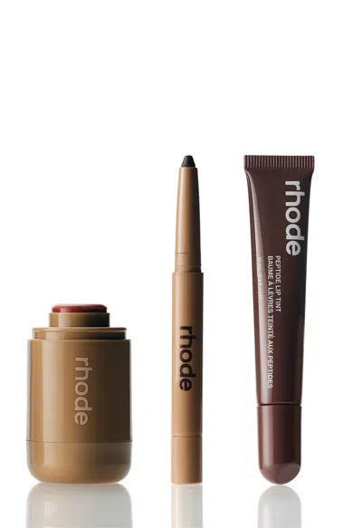 Rhode The Edits Sun Soak, Flex, Espresso In Multi