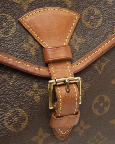 Pre-owned Louis Vuitton Monogram Bel Air Mm Crossbody Bag In Brown