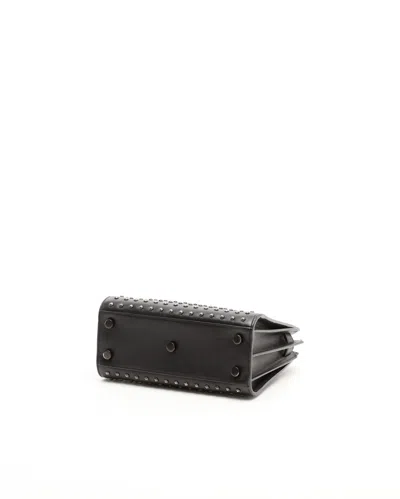 Saint Laurent Studded Sac De Jour Nano Bag In Black