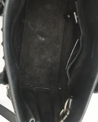 Saint Laurent Studded Sac De Jour Nano Bag In Black