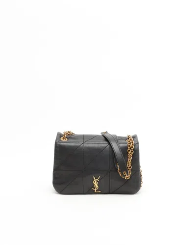 Saint Laurent Mini Jamie 4.3 Bag In Black