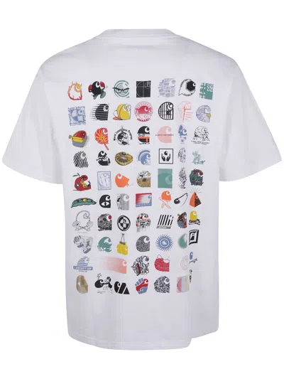 Carhartt Wip Ss C Logo Archive Tshirt In White