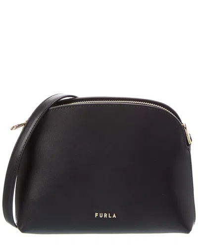 Furla Zelda Leather Crossbody In Purple