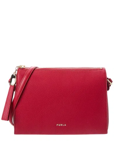 Furla Ofelia Leather Crossbody In Pattern