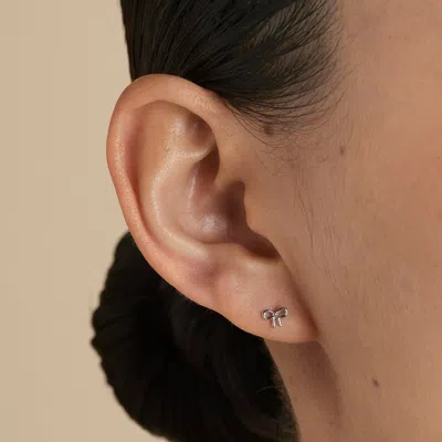 Astrid &amp; Miyu Titanium Bow Piercing Stud
