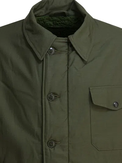 Buzz Rickson's "deck A-2" Parka In Green
