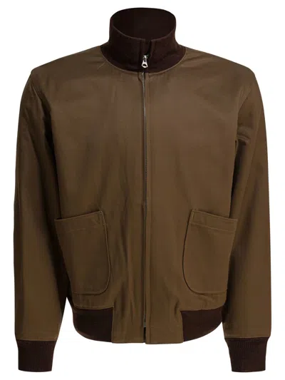 Buzz Rickson's "trankers" Bomber In Brown