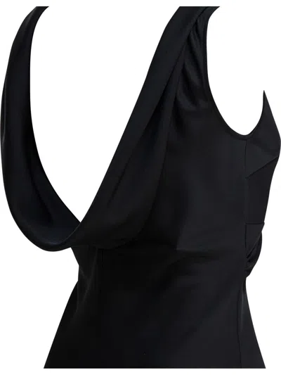 Semper Long And Flared Dress In Animal Print