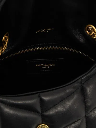 Saint Laurent 'puffer Toy' Shoulder Bag In Black