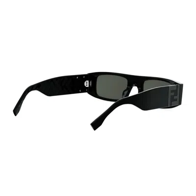 Fendi Fe40181i Ff Squared 01a Nero Sunglasses In Black