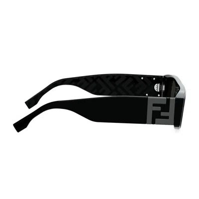 Fendi Fe40181i Ff Squared 01a Nero Sunglasses In Black