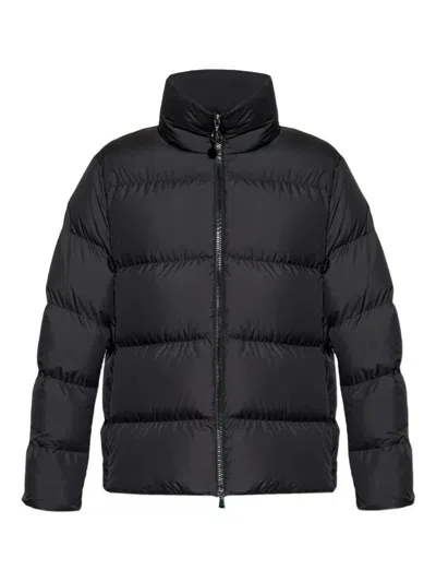 Moncler Mauzun Short Down Jacket Clothing In Black