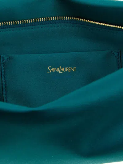 Saint Laurent 'evening' Clutch In Blue