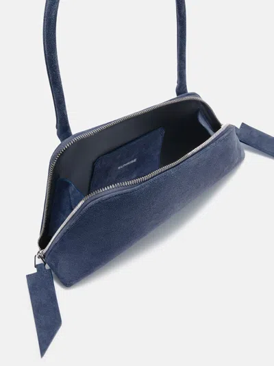 Attico Shoulder Bag ''sunrise'' Sapphire Blue In Blue