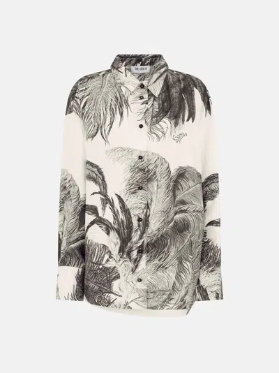 Attico ''diana'' White And Black Shirt In Multi