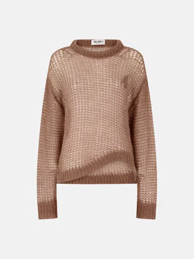 Attico The  Knitwear Gend - Safari Sweater Safari Main Material: 50% Mohair 32% Polyamide 18% Wool, E In Brown