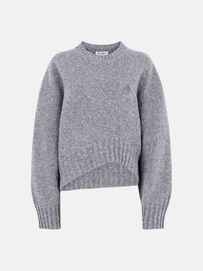 Attico The  Knitwear Gend - Light Grey Sweater Light Grey Main Material: 90% Virgin Wool 10% Cashmere In Gray