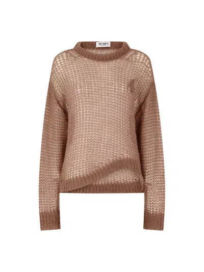 Attico The  Knitwear Gend - Safari Sweater Safari Main Material: 50% Mohair 32% Polyamide 18% Wool, E In Brown