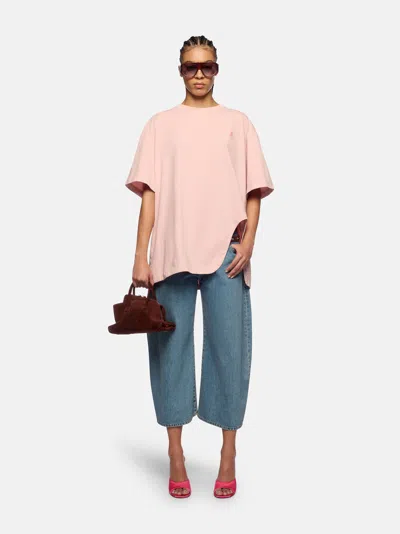 Attico T-shirt Rose In Pink