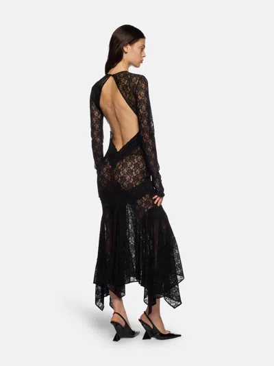 Attico The  Dresses Gend - Black Midi Dress Black Main Material: 80% Polyamide 20% Elastodiene, Secon In Black