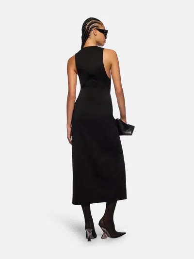Attico The  Dresses Gend - Black Midi Dress Black Main Material: 65% Viscose 30% Polyamide 5% Elastan In Black