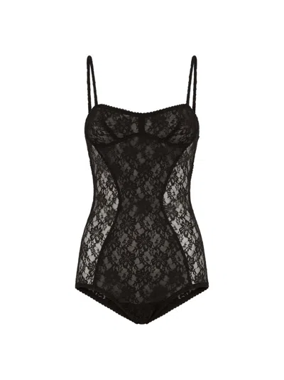 Attico The  Tops&shirts Gend - Black Body Black Main Material: 96% Polyester 4% Elastane, Second Mate In Black