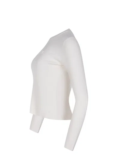 Max Mara "ticino" Sweater In White
