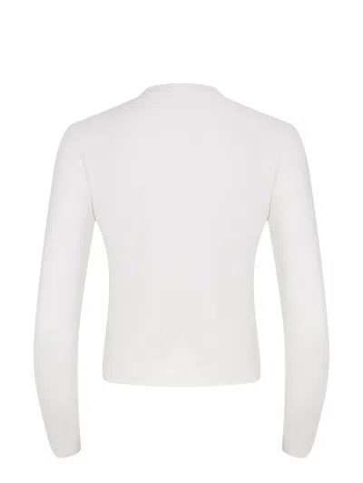 Max Mara "ticino" Sweater In White