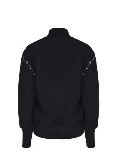 A Paper Kid Paper Kid Jacket In Black