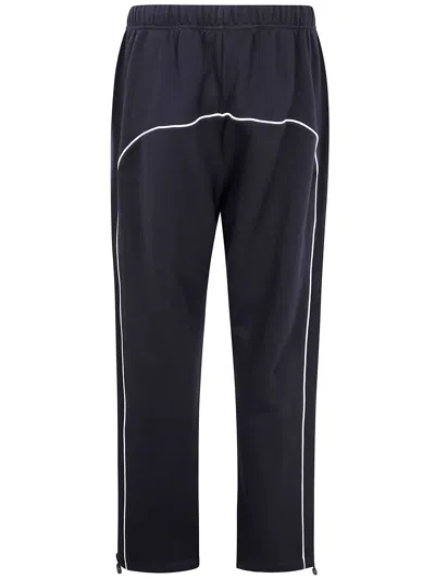 Essentials Fear Of God  Relaxed Fleece Sweatpant With Piping In Blue