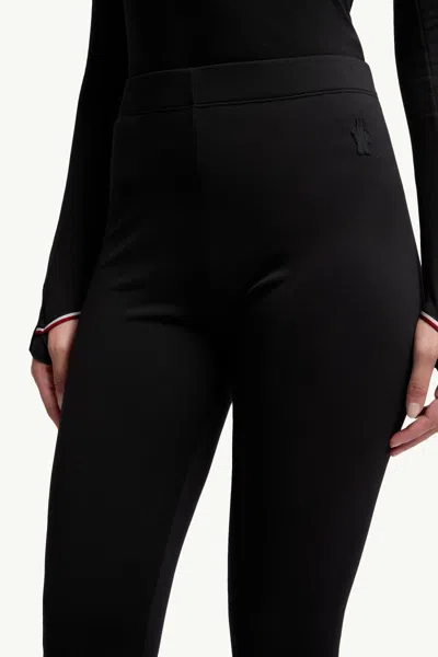 Moncler Polartec Leggings In Black