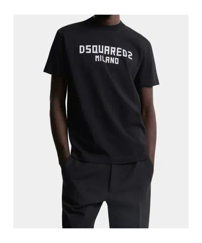 Dsquared2 Milano Cool Fit T-shirt In Black