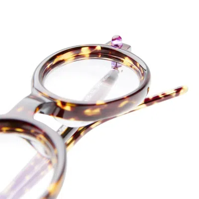 Kuboraum Maske P6  Tortoise In Brown