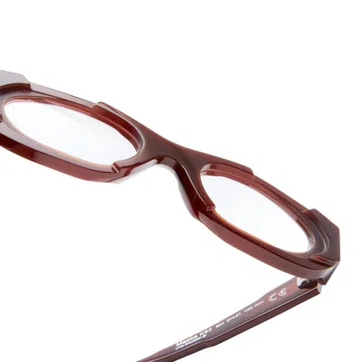 Kuboraum Maske K62  Mahogany In Red