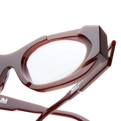 Kuboraum Maske K62  Mahogany In Red