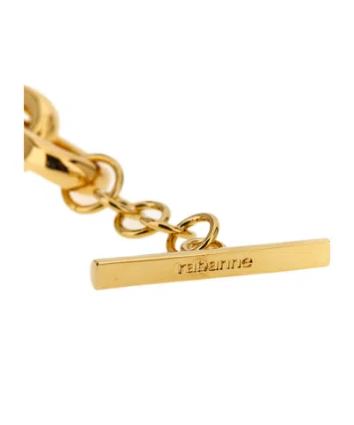 Rabanne Crystal-embellished Chain Necklace In Gold